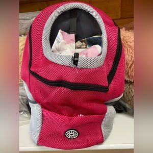 Dog carrier backpack